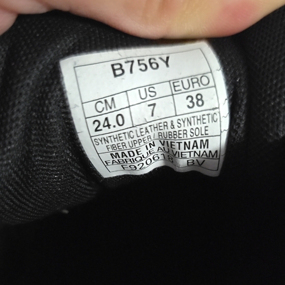 Asics Black and Tan Athletic Shoes with Gum Sole - Picture 3 of 15